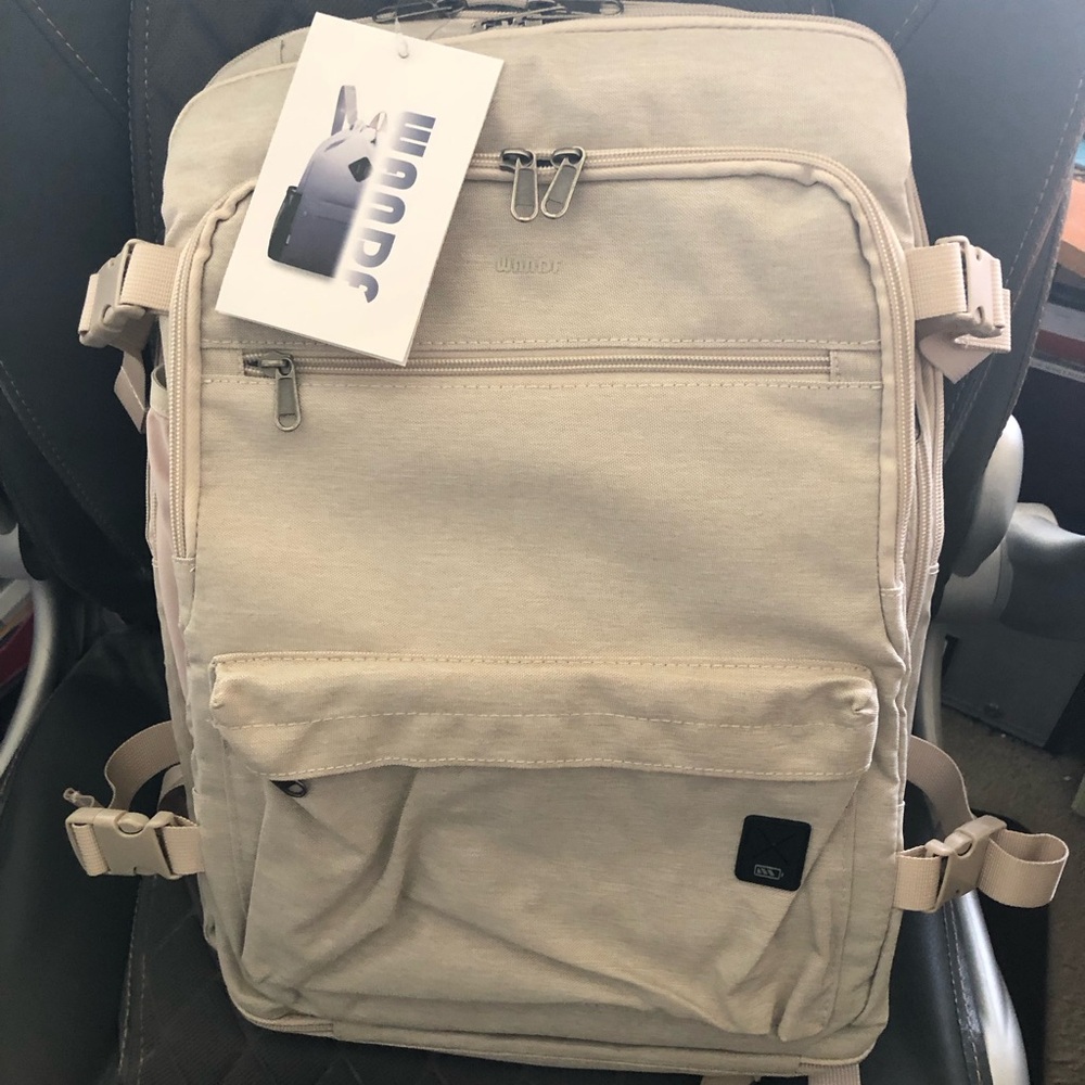 Light Beige Backpack by Wands